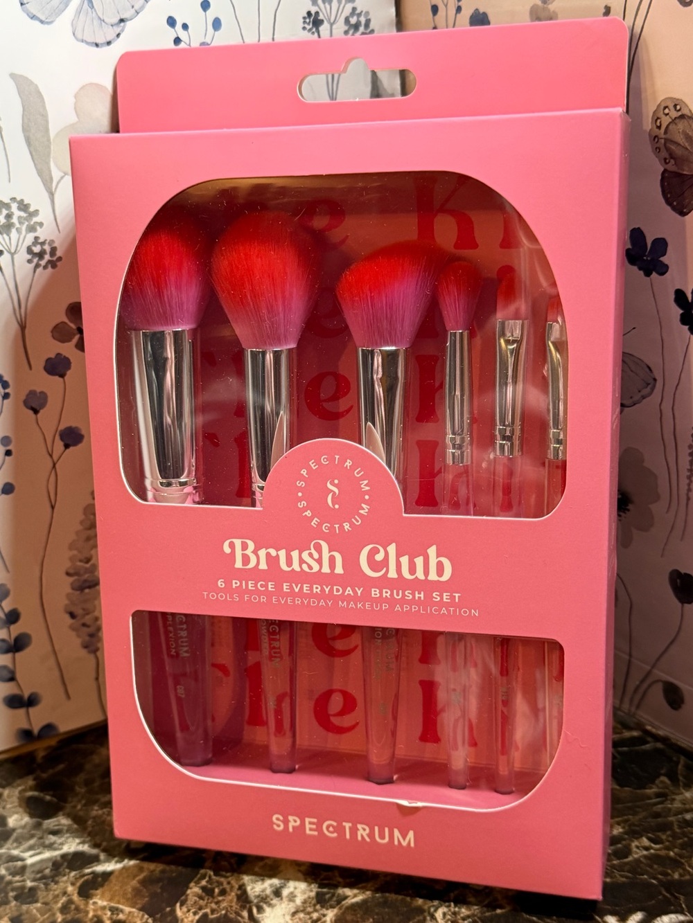 Spectrum Brush Club 6 Piece Everyday Makeup Brush Set